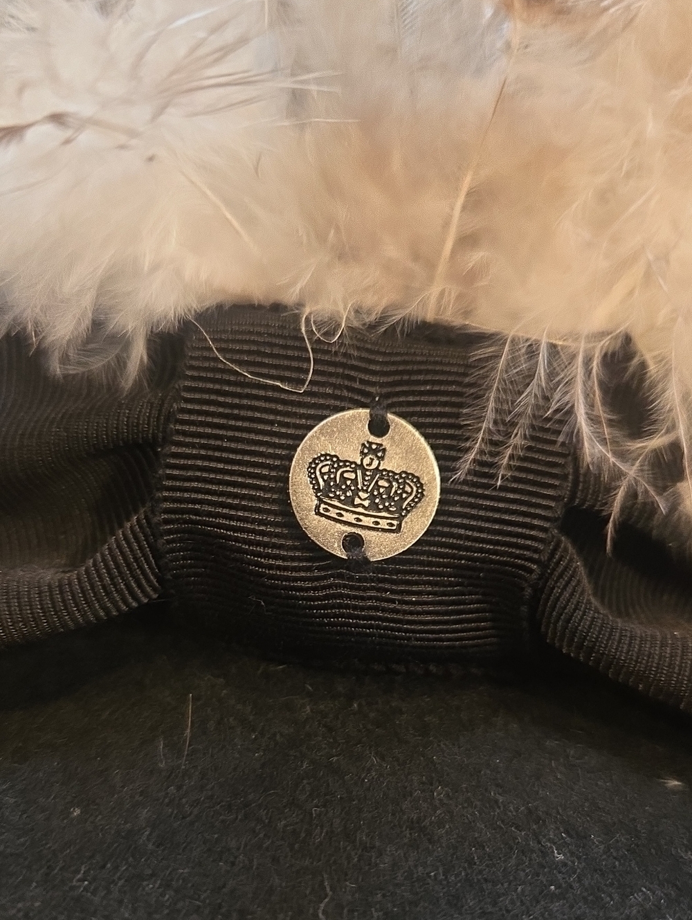 Juicy Couture 100% Black Wool Fedora - Picture 2 of 8
